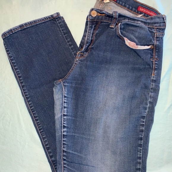 LUCKY BRAND SOFIA STRAIGHT JEANS SZ 12/31 - Picture 4 of 6